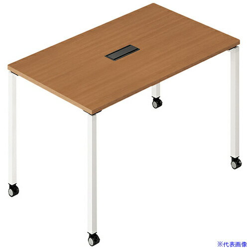 ■NAIKI ビティーミーティングテーブル BTMP1275HCWMWP(5359766)[送料別途お見積り][法人限定][外直送]