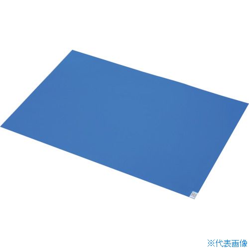オレンジブック トラスコ中山　TRUSCOBLASTON 帯電防止粘着マット 青 (10枚入) 〔品番:BSC84ESDB〕[ 注番:5378955]特長●帯電防止効果により、静電気帯電を軽減します。●汚れたフィルムをはがすだけでいつでも清潔な環境にすることができます。●裏面も高い粘着性で確実に固定します。●フィルムの角についたカウントダウンタグで、交換時期もわかりやすくなっております。仕様●色：ブルー●サイズ長辺(mm)：900●サイズ短辺(mm)：600●厚さ(mm)：15●タイプ：粘着●箱入数(シート)：10●フィルム厚さ(μm)：35仕様2●1シート：フィルム30枚●フィルム厚さ：35μm材質/仕上●フィルム：低密度ポリエチレンと高密度ポリエチレンのハイブリッド(hybridofLDPEandHDPE)●粘着剤：水性アクリル(Aqueous Acrylic)セット内容/付属品注意原産国（名称）中国JANコード4570112190815本体質量6.18kgオレンジブック トラスコ中山　TRUSCOBLASTON 帯電防止粘着マット 青 (10枚入) 〔品番:BSC84ESDB〕[注番:5378955][本体質量：6.18kg]《包装時基本サイズ：620×920×15》〔包装時質量：6kg〕分類》清掃・衛生用品》床材用品》クリーンマット☆納期情報：仕入れ先通常在庫品 (欠品の場合有り)