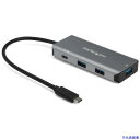■スターテック USBハブ/Type-C/3ポート Type-A + 1ポートType-C/100W PD/バスパワー/25cmケーブル HB31C3A1CPD...