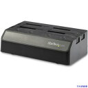 ■スターテック HDD/SSDスタンド/USB 3.1/4ベイ/2.5/3.5インチ SATA3.0/外付けハードディスク ドック SDOCK4U313(539...