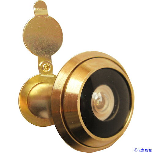 ■ノムラテック 超広角空転式NEWドアスコープ180° ゴールド N2063(5409461)[送料別途お見積り][法人限定][掲外取寄]