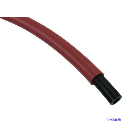 ■チヨダ CTPカバーチューブ 12mm/100m 赤 CTP12R100M(5419727)[法人・事業所限定][外直送元]