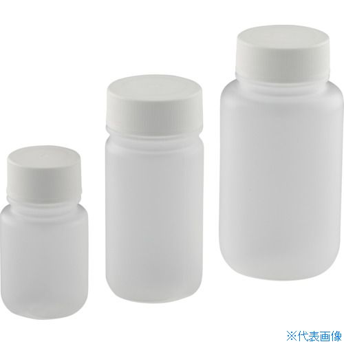 ■NIKKO 小型PPネジ口瓶 広口タイプ 60ml 300本入り 17600060(5422665)[送料別途見積り][法人・事業所限定][メーカー取寄]