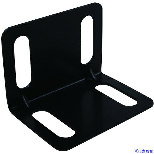 ■DAIDOHANT ザ・ステー 黒 L型幅広 T1.2×W47×A34×B34(mm) 00063399(5428341)×5[送料別途お見積り][法人限定][掲外取寄]