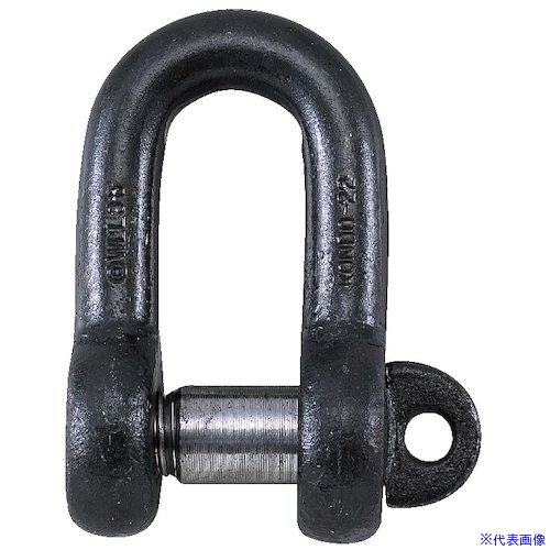 ■コンドーテック JIS規格シャックル SCシャックル 30(5.0t) ユニクロ 022SCNU030(5431669)[送料別途見積り][法人・事業所限定][外直送]