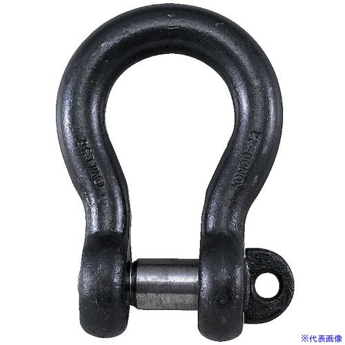 ■コンドーテック JIS規格シャックル BCシャックル 24(3.6t) 生地 022BCNA024(5431861)[送料別途お見積り][法人限定][外直送]