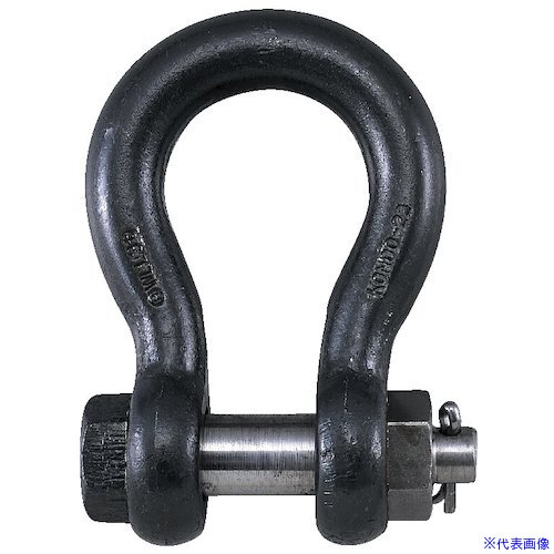 ■コンドーテック KONDO規格シャックル BBシャックル 42 ドブメッキ 022BBD042(5432272)[送料別途見積り][法人・事業所限定][外直送]