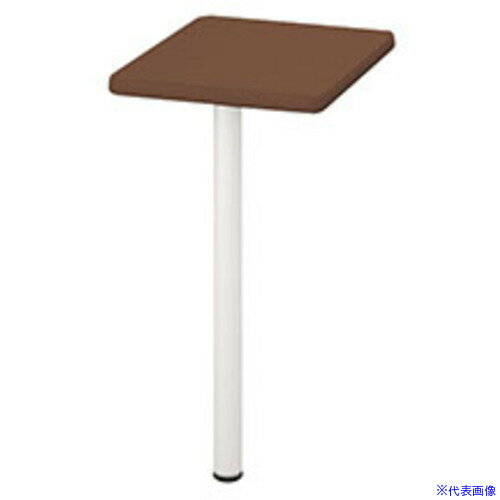 ■NAIKI サイドテーブル XEHH型/天板:ダークウォールナット/脚:クリアーホワイト/W408×D498×H720 XEHH04..