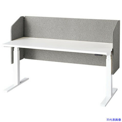 オレンジブック トラスコ中山　TRUSCONAIKI デスクパネル(サイドパネル付 リフティーナ LT型/グレー/W1580×D410×H720 〔品番:LT167SPGL〕[ 注番:5443475]特長●デスクトップパネルは正面パネルタイ...