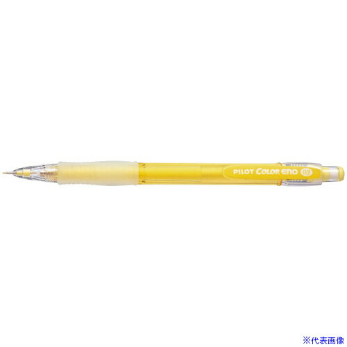 オレンジブック トラスコ中山　TRUSCOPILOT シャープペンシル カラーイーノ イエロー 〔品番:HCR12RY7〕[ 注番:5448180]特長●くっきり書けてきれいに消せる、カラフル芯のシャープペンシルです。仕様●芯径(mm)：0.7●芯色：イエロー●本体色：イエロー●キャップ式/ノック式：ノック式・ガイドパイプスライド式●全長(mm)：147●縦×横(mm)：147×11.2仕様2●シャープペンシル／カラーイーノ材質/仕上セット内容/付属品●替ゴム：HERFN-10注意原産国（名称）日本JANコード4902505201738本体質量9.6gオレンジブック トラスコ中山　TRUSCOPILOT シャープペンシル カラーイーノ イエロー 〔品番:HCR12RY7〕[注番:5448180][本体質量：9.6g]分類》オフィス・住設用品》文具・事務用品》筆記具☆納期情報：メーカー取り寄品（弊社より発送）