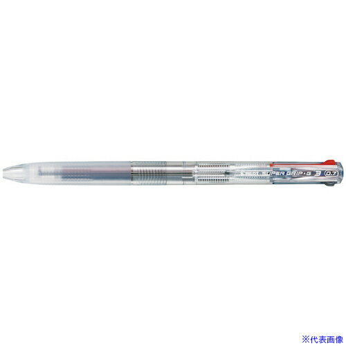 ■PILOT 油性ボールペン スーパーグリップG3 細字 黒、赤、青 BKSG30FNC(5449659)×10[送料別途お見積り][法人限定][掲外取寄]