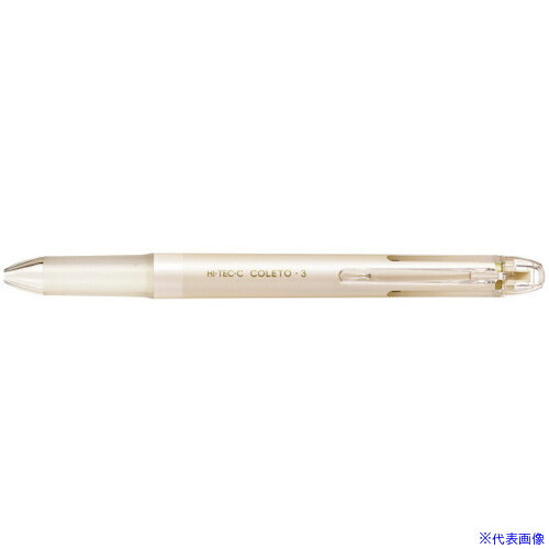 ■パイロット カスタマイズペン ハイテックCコレト 本体ボディ3色用 クリームパール LHKCG15CCMP(5459388)×10[送料別途見積り][法人・事業所限定][掲外取寄]