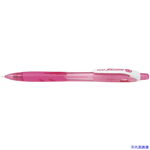 PILOT - ■PILOT シャープペンシル レックスグリップ03 クリアピンク HRG10R3CP(5459405)×10[送料別途お見積り][法人限定][掲外取寄]