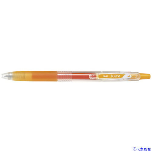 Writing Things - ■PILOT ゲルインキボールペン ジュース 細字 アプリコットオレンジ LJU10FAO(5459962)×10[送料別途お見積り][法人限定][掲外取寄]