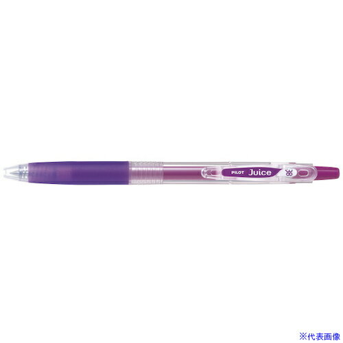 ■パイロット ゲルインキボールペン ジュース 超極細 グレープ LJU10UFGR(5460528)×10[送料別途見積り][..