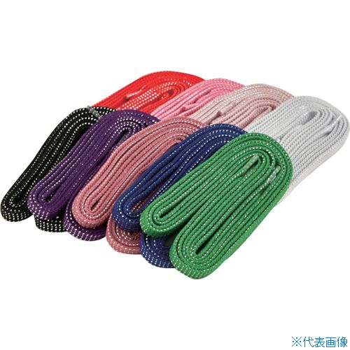 ■TRUSCO 一発判明カラフル靴ひも120cm 9色セット(シルバーラメ) SKH9SVSET(5460773)