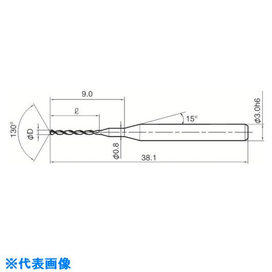 ■京セラ ファインマイクロドリル FDM-M FSAコーティング品 FSA FDM028M1(FSA)(5476054)[送料別途お見積り][法人限定][掲外取寄](4.0)
