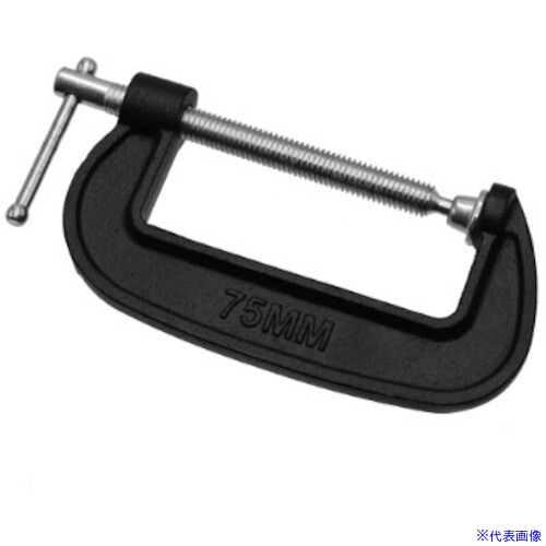 オレンジブック トラスコ中山　TRUSCOアストロプロダクツ Cクランプ75mm 〔品番:2008000008406〕[ 注番:5479093]特長●・固定部がスイベルパッドの為、しっかりとした固定が可能●・スライド式のハンドル用途●固定作業仕様●最大口開き(mm)：75●オネジ六角対辺(mm)：8.6●押しねじ六角対辺(mm)：16●ふところ(mm)：42仕様2●・本体サイズ：W145×D70×H18mm●・アゴ深さ：42mm●・最大締付力：40kg材質/仕上●スチールセット内容/付属品注意●・吊り具として使用しないでください。●・本製品を取り付けて、足場の代わりに使用しないでください。●・締め込むときに、手や指を挟まないよう注意してください。●・締め込みすぎに注意してください。●・ハンマーで叩かないでください。原産国（名称）中国JANコード2008000008406本体質量234gオレンジブック トラスコ中山　TRUSCOアストロプロダクツ Cクランプ75mm 〔品番:2008000008406〕[注番:5479093][本体質量：234g]《包装時基本サイズ：70×145×18》〔包装時質量：234g〕分類》手作業工具》クランプ・バイス》シャコ万力☆納期情報：メーカー取り寄品（弊社より発送）