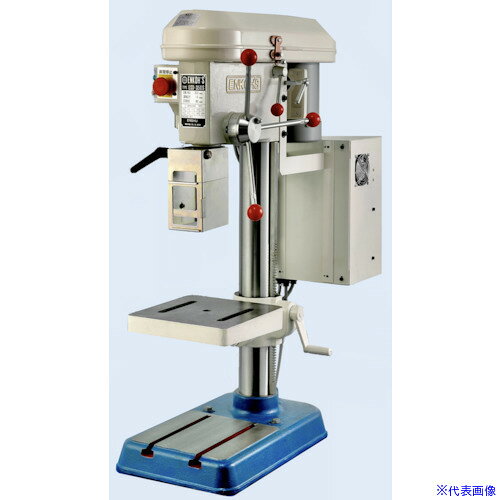 オレンジブック トラスコ中山　TRUSCOエンコース 安全ボール盤 200V 角テーブル 〔品番:ESS350SGK〕[ 注番:5483935]特長●主軸が即時停止する安全装置付きボール盤です。仕様●穴あけ能力(mm)：13●電源(V)：三相200●出力(W)：400●テーブル寸法(mm)：角250×250●幅(mm)：342●奥行(mm)：803●高さ(mm)：980●電源コード長さ(m)：3●主軸回転数(rpm)：60Hz/600/1080/1800・3000●主軸の上下動(mm)：80●主軸テーパ：JT6●振り(mm)：350●チャック能力(mm)：13仕様2●安全装置付きボール盤材質/仕上セット内容/付属品注意原産国（名称）日本JANコード本体質量85kgオレンジブック トラスコ中山　TRUSCOエンコース 安全ボール盤 200V 角テーブル 〔品番:ESS350SGK〕[注番:5483935][本体質量：85kg]《包装時基本サイズ：930×425×1090》〔包装時質量：85kg〕分類》電動・油圧・空圧工具》電動工具》ボール盤☆納期情報：オレンジブック掲載以外でメーカー直送品【法人限定＝会社名ご記入お願い致します。】