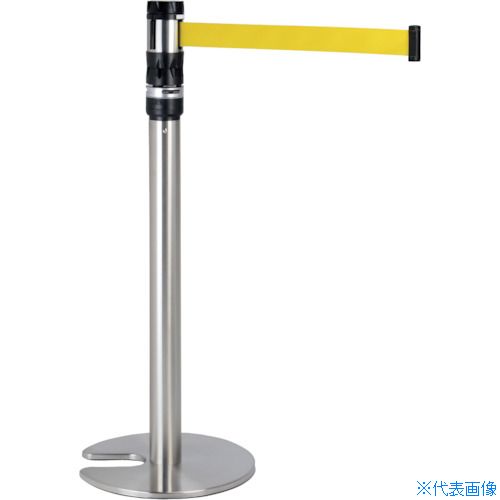 ■Reelex ベルトパーテーション 黄 人感センサー付音声案内機能搭載 BELPA LS BLP506DLS(5549023)[送料別途お見積り][法人限定][メーカー取寄]