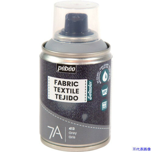 オレンジブック トラスコ中山　TRUSCOPebeo 布用水性アクリルスプレー セタスプレー 100ml ライトグレイ 〔品番:805413〕[ 注番:5551589]特長●有機溶剤を一切使用していないので、においが少ない布用の水性アクリルペイントスプレーです。●不透明色で、濃色、淡色生地どちらにも発色します。●ペイント後、約1時間自然乾燥し当て布をしてドライアイロンをまんべんなく約5分間当ててください。●定着後は洗濯可能です。●（塗布可能な素材：綿、シルク、麻、ポリエステル、綿混紡、革。）●蛍光色は、不透明色ではなく半透明なので濃色生地には少し色が沈んでしまいます。用途●綿、シルク、麻、ポリエステル、綿混紡、革などに。仕様●色：ライトグレイ●容量(L)：0.1仕様2材質/仕上●水溶性アクリル樹脂、顔料、エタノール、水セット内容/付属品注意●1. 長時間のご使用に際して、換気をよくし、手袋・マスクを着用してください。2. 高温多湿や0℃以下の場所を避けて、小さなお子様の手の届かない所に保管してください。3. 皮膚に付着した場合には石鹸水で洗い流してください。万が一、目に入った場合は、多量の水で洗い流し、専門医の診断を受けてください。原産国（名称）スペインJANコード3167868054136本体質量140gオレンジブック トラスコ中山　TRUSCOPebeo 布用水性アクリルスプレー セタスプレー 100ml ライトグレイ 〔品番:805413〕[注番:5551589][本体質量：140g]《包装時基本サイズ：52×52×105》〔包装時質量：140g〕分類》工事・照明用品》塗装・内装用品》塗料☆納期情報：仕入れ先通常在庫品 (欠品の場合有り)