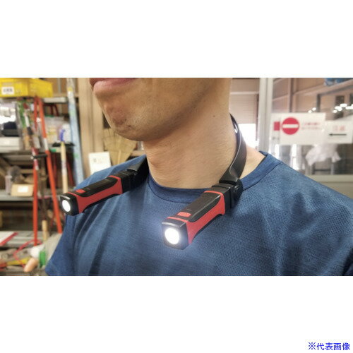 オレンジブック トラスコ中山　TRUSCOアイガーツール 充電式ネックライト 〔品番:ADV5006〕[ 注番:5557664]特長●手持ちでも、首掛けでも、柔軟な使い方ができます。●ネック式なので、男女問わず、らくらく使用できます。●強力...