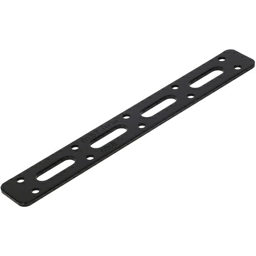 オレンジブック トラスコ中山　TRUSCOMYST 取付金具(カチオン) 25型ストレート 〔品番:6066〕[ 注番:5562894]特長●日曜大工・家具の横転防止などに使える金具です。●カチオン電着塗装なので、耐候性・耐薬品性にすぐれています。用途●連結部品や家具の補強に。●自動車部品、DIYに仕様●板厚(mm)：3●穴径(mm)：4.1●穴数(個)：10●色：ブラック●W(mm)：25●L1(mm)：190●穴径1(mm)：8.1x27●タイプ：ストレート●穴径2(mm)：8.1x27●長穴数：4仕様2材質/仕上●スチール●表面加工：カチオン電着塗装セット内容/付属品注意原産国（名称）日本JANコード4905034060661本体質量86gオレンジブック トラスコ中山　TRUSCOMYST 取付金具(カチオン) 25型ストレート 〔品番:6066〕[注番:5562894][本体質量：86g]《包装時基本サイズ：218×34×8》〔包装時質量：86g〕分類》金物・建築資材》建築金物》ジョイント金具☆納期情報：仕入れ先通常在庫品 (欠品の場合有り)