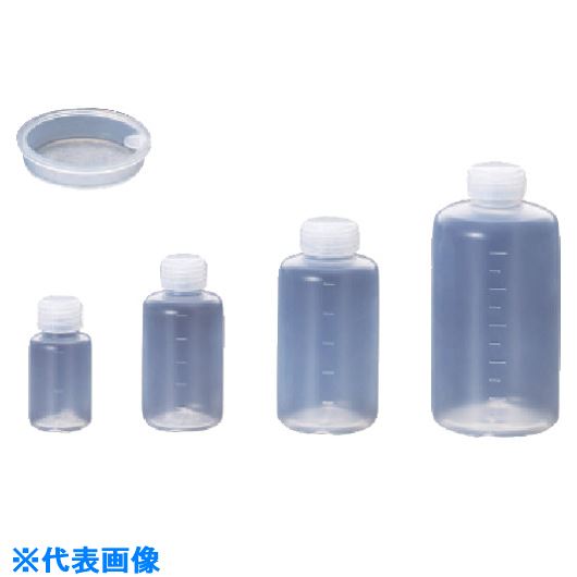 ■サンプラ PFA細口ボトル(中栓付き) 500ml 18106(5574838)[送料別途お見積り][法人...