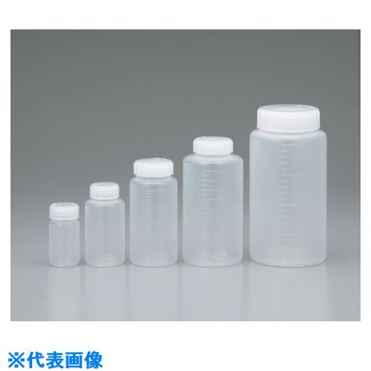 ■サンプラ PPサンプラボトル広口 500ml (100本入) 02045C(5575184)[送料別途お見積...