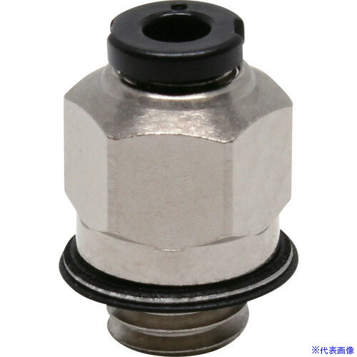 ■PISCO チューブフィッティングミニ PC2M5M(5595287)×10[送料別途お見積り][法人限定][掲外取寄]