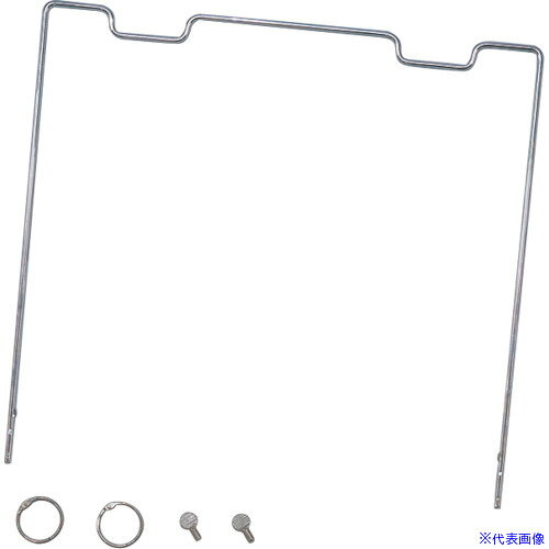 ■福助 フクロール器具 オプション FR用 POPハンガー 0862673(5597015)×4[送料別途お見積り][法人限定][掲外取寄]