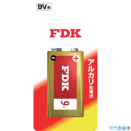 ■FDK アルカリ乾電池9V形 ブリスターパック 6LR61B(5615965) ■FDK アルカリ乾電池9V形 ブリスターパック 6LR61B(5615965)