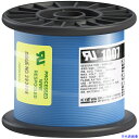 ■KYОWA UL耐熱ビニル絶縁電線 UL1007 AWG24 100M 青 UL1007AWG24100MBL(5628605)