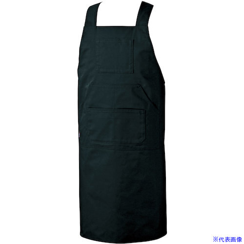 ■リンクサス マルチポケットエプロン ブラック LXS083006(5638328)[送料別途見積り][法人・事業所限定]..