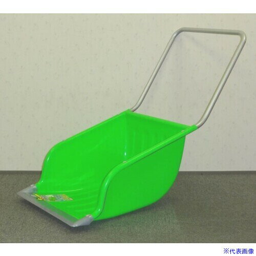 ■SANKO pla 【北海道限定販売品】カッターキャリー深型 蛍光グリーン W590×D320×H1330 54412(5642705)×..