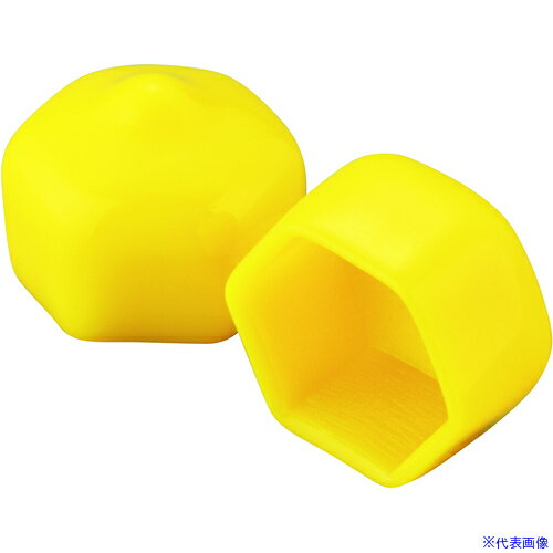 ■IWATA 保護キャップ 六角ボルト頭用 (10個入) 黄 HLYER24-P(5648007)[送料別途見積り][法人・事業所限定][掲外取寄]