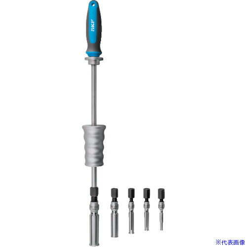 オレンジブック トラスコ中山　TRUSCOSKF 軸受内輪プーラーキットTMIC 7−28 〔品番:TMIC728〕[ 注番:5661049]特長●外輪しまりばめの軸受をハウジングから取外すためのプーラーです。●強さと耐久性が最適化され、広範な軸受内径寸法に対応できる多様なエクストラクターが含まれています。●大きな衝撃力を加えることができるスライドハンマーは、人間工学に基づいてデザインされているためユーザーの安全を確保します。●取外し作業を簡単かつ迅速に行えるばね式エクストラクター(特許取得済みSKFデザイン)または、軸受背面のスペースが限られた用途に適したコレット式エクストラクターを特長としています。用途●軸を抜き、ハウジングに入ったままの軸受の引抜きに。●軸受背面のスペースが限られている用途に。仕様●引抜適合ベアリング外径(mm)：^●引抜適合ベアリング内径(mm)：7-8、10-12、12-15、17-20、22-28●爪の届く長さ(mm)：54、 56、 62、 70、 90●爪先端厚さ(mm)：3、3、4.0、5.3、6.7●セット内容(点)：5●押しねじ六角サイズ(mm)：スライドハンマー式^仕様2●高強度材料製の拡張可能コレット設計●特に軸受背面のグリップスペースが限られた用途向けデザイン●スライドハンマータイプ材質/仕上セット内容/付属品●コレット式エクストラクター5種、スライドハンマー、ツールケース注意●【海外取り寄せのため原則、キャンセル・返品不可】原産国（名称）スロベニアJANコード本体質量2.88kgオレンジブック トラスコ中山　TRUSCOSKF 軸受内輪プーラーキットTMIC 7−28 〔品番:TMIC728〕[注番:5661049][本体質量：2.88kg]《包装時基本サイズ：535×187×88》〔包装時質量：3kg〕分類》手作業工具》レンチ・スパナ・プーラー》ベアリングプーラー☆納期情報：メーカー取り寄品（弊社より発送）