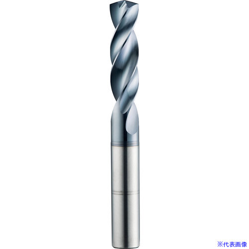 ■京セラ 2枚刃外部給油ドリル ミリ仕様 ダブルマージン 135(5XD) 64100(5665057)[送料別途お見積り][法..