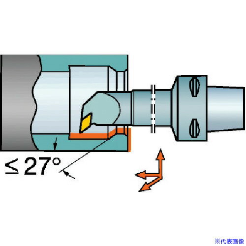 ■SANDVIK コロマントキャプト コロターン107用カッティングヘッド(410) C4SDUCR ...