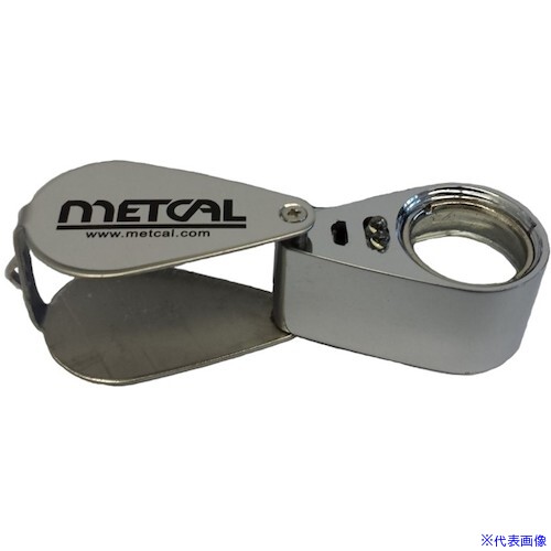 ■メトカル LED付ルーペ ACMAG30X(5672792)[送料別途見積り][法人・事業所限定][外直送]