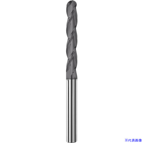 ■京セラ 3枚刃ボールエンドミル ミリ仕様 5XLMB(AlTiNコーティング) 49611(5680711)[送料別途お見積り]..