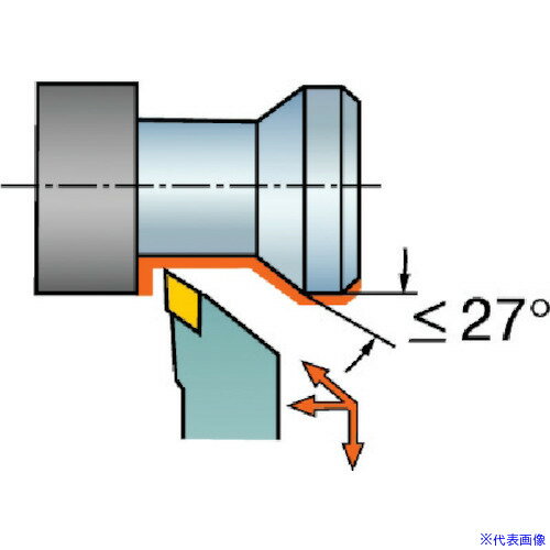 ■SANDVIK T−Max セラミックチップ用シャンクバイト(410) CDNNN5040T154(5689830)[送料別途お見積り][法人限定][掲外取寄]