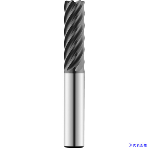 ■京セラ 7枚刃ラジアスエンドミル 77MCR(TAコーティング)チップブレーカーなし 74524(5693130)[送料別途お見積り][法人限定][掲外取寄]