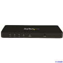 ■StarTech ビデオスプリッター/4K HDMI/1入力4出力/7.1ch サラウンドサウンド オーディオ ST124HD4K(5723271)[法人限定...