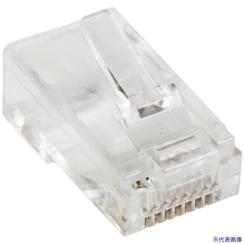 ■StarTech RJ45モジュラープラグ/カテゴリ5e対応/50個入りパック/自作用LANケーブルコネクター CRJ4550PK(5725024)[法人限定][外直送元]