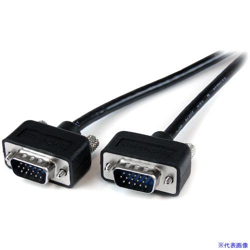 ■StarTech VGA Cable / 1.8m / Ideal for 1024x768 and above / Ultra-thin type / D-sub 15-pin / Male-Male / Black MXT101MMLP6 (5726555) [For corporate customers only] [Shipped directly from overseas]