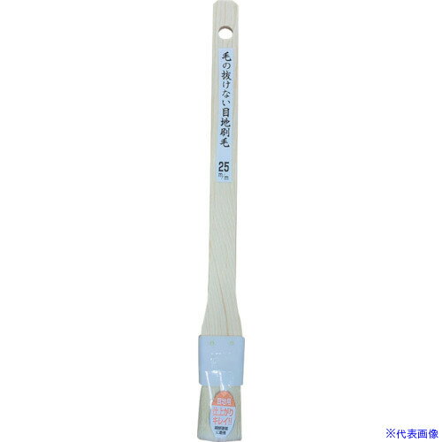 オレンジブック トラスコ中山　TRUSCOKOWA 毛の抜けない目地刷毛 25mm 〔品番:15113〕[ 注番:5740012]特長●熱溶着式で接着剤未使用です。●溶剤系塗料でも安心して使用できます。●金属クギ不使用で環境に配慮した商品です。仕様●刷毛幅(mm)：25●毛丈(mm)：34●玉厚(mm)：4.5●全長(mm)：275●適合塗料：水性塗料●形状：平仕様2●毛の抜けない目地刷毛材質/仕上●毛材：ポリエチレンテレフタレート（PET）●ハケ頭部：ポリプロピレン(PP)●柄：木セット内容/付属品注意原産国（名称）中国JANコード4972883151130本体質量14gオレンジブック トラスコ中山　TRUSCOKOWA 毛の抜けない目地刷毛 25mm 〔品番:15113〕[注番:5740012][本体質量：14g]《包装時基本サイズ：275×25×5》〔包装時質量：14g〕分類》工事・照明用品》塗装・内装用品》刷毛☆納期情報：メーカー取り寄品（弊社より発送）