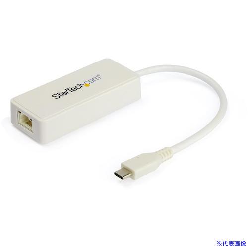 オレンジブック トラスコ中山　TRUSCOStarTech LANアダプター/USB−C/1x RJ45/ギガビットイーサネット/1x USB−Aポート/ホワイト 〔品番:US1GC301AUW〕[ 注番:5746903]特長●ノートPC用ポータブル有線LANアダプターです。●USB-CホストデバイスにRJ45ポートと周辺機器用のUSB Type-Aポートを増設します。●ドライバーのセットアップが不要です。●Thunderbolt3ポート互換です。仕様●コネクタ形状：外部インターフェース：USB 3.1 USB Type-A (9ピン、 Gen 1、 5 Gbps)、RJ-45●コネクタタイプ：USB Type-C（USB 3.0、5 Gbps）仕様2●対応規格：IEEE 802.3u（100BASE-T）●互換性のあるネットワーク：10／100／1000Mbps●最大データ転送速度：5 Gbps（USB 3.1 Gen 1）●色：ホワイト●電力供給方法：USB電源材質/仕上●プラスチックセット内容/付属品注意原産国（名称）中国JANコード本体質量38gオレンジブック トラスコ中山　TRUSCOStarTech LANアダプター/USB−C/1x RJ45/ギガビットイーサネット/1x USB−Aポート/ホワイト 〔品番:US1GC301AUW〕[注番:5746903][本体質量：38g]《包装時基本サイズ：170×143×30》〔包装時質量：92g〕分類》オフィス・住設用品》OA用品》ケーブル☆納期情報：オレンジブック掲載以外でメーカー直送品（送料元払い）【法人限定＝会社名ご記入お願い致します。】※北海道・沖縄・離島は運賃別途商品も含む