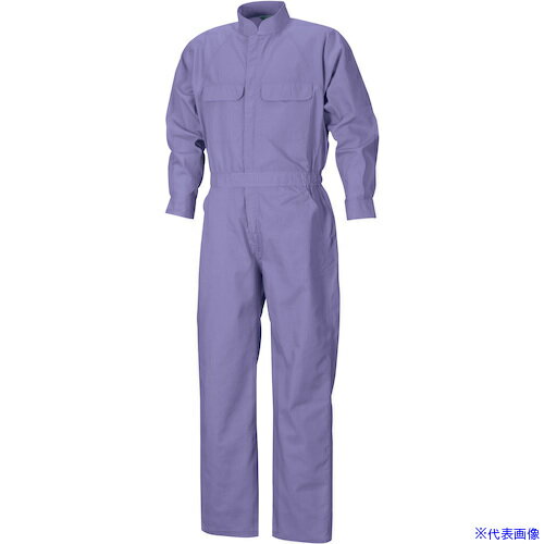 オレンジブック トラスコ中山　TRUSCOリンクサス T/C 円管服(つなぎ服)ラベンダー M 〔品番:LXS716024M〕[ 注番:5753418]特長●ポリエステルとコットンを混ぜたT/C素材のつなぎ服です。●ペンを入れるポケット付き...