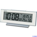 ■SEIKO 自動点灯デジタル電波時計 SQ324W(5761657)